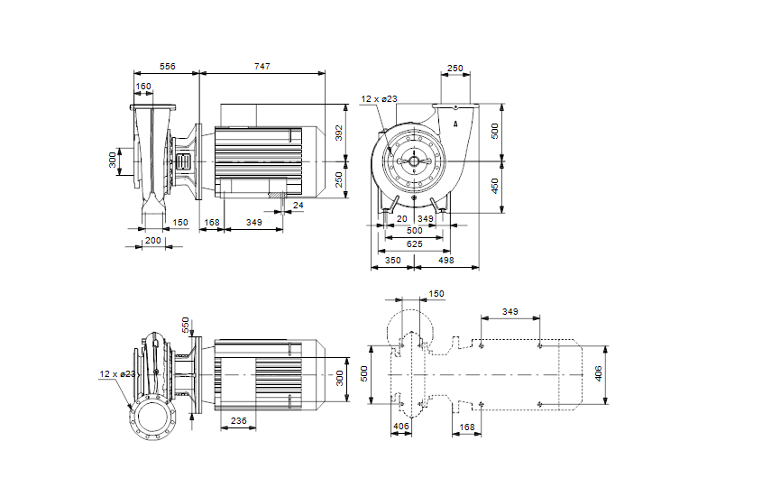 Grundfos NB 250-400/381