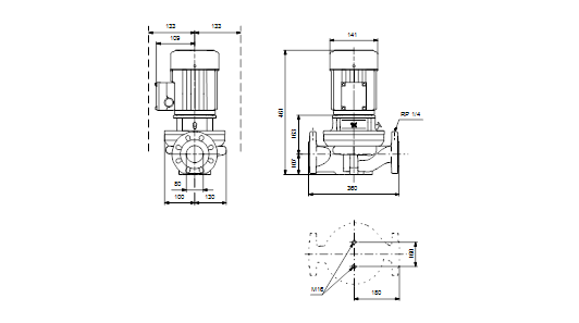 Grundfos TP 80-30/4 B A-F-Z-BUBE