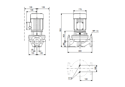 Grundfos TP 80-60/4 B A-F-Z-BUBE