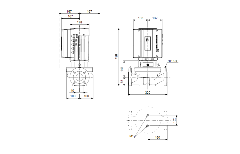 Grundfos TPE 40-230/2