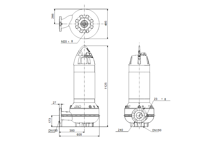 Grundfos SL1.85.150.100.4.52H.S.N.51D -снят с производства 