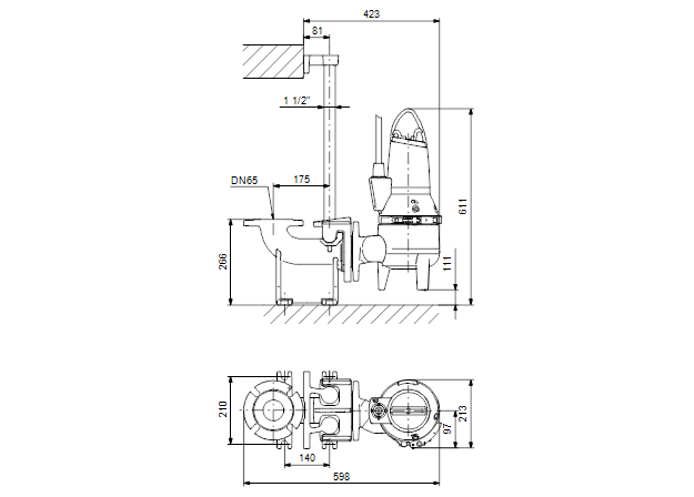 Grundfos SLV.65.65.09.EX.2.1.502
