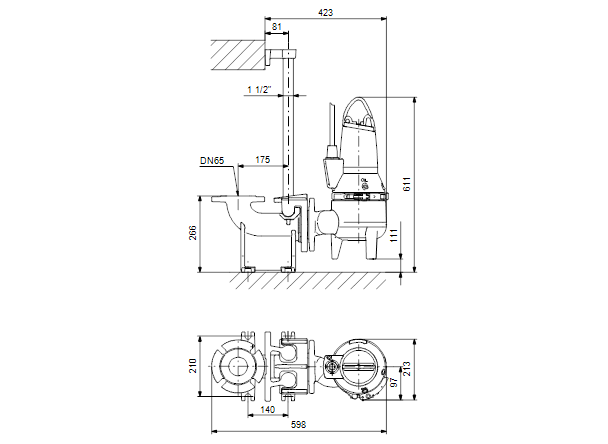 Grundfos SLV.65.65.11.EX.2.1.502
