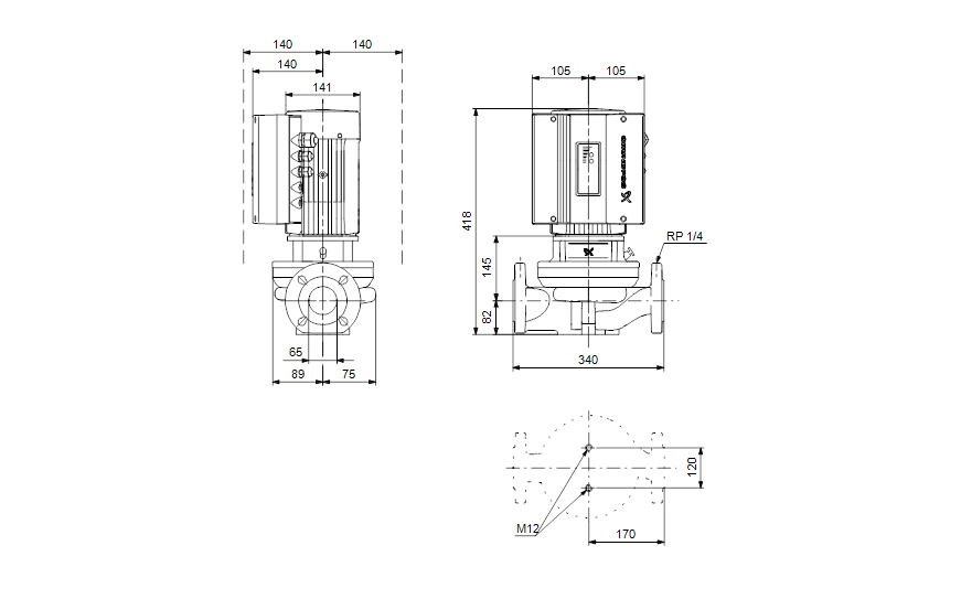 Grundfos TPE 65-60/2