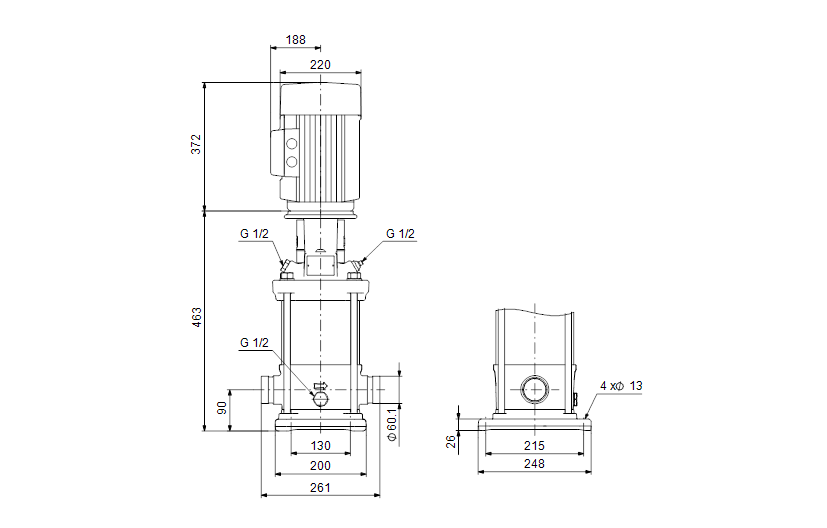 Grundfos CRNE 15-3