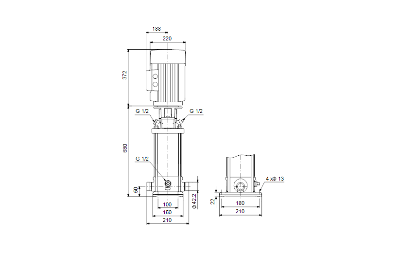 Grundfos CRNE 3-25