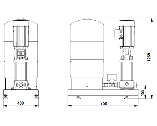 Grundfos Hydro Solo-S CR 5-15