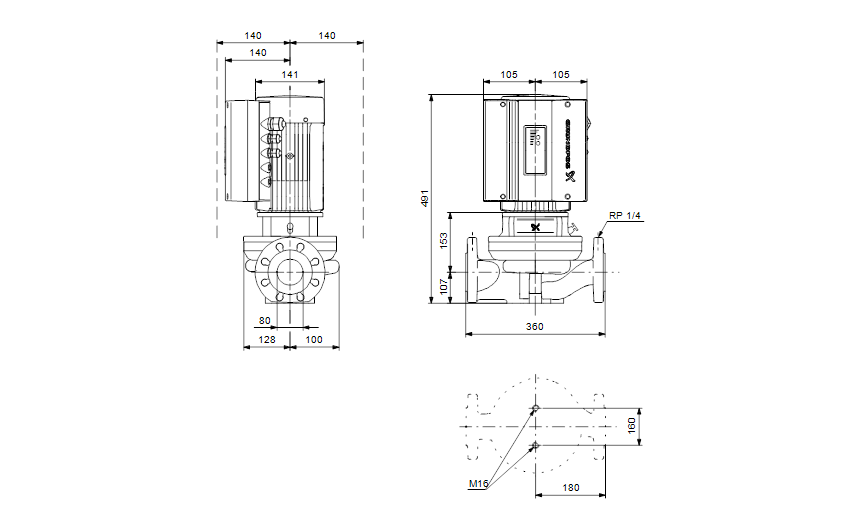 Grundfos TPE 80-60/4