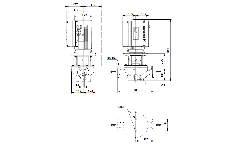 Grundfos TPE 65-230/2
