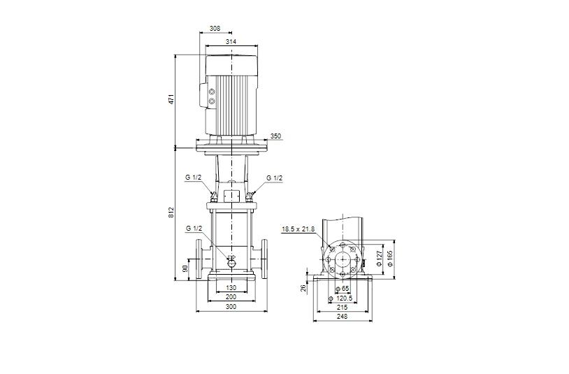 Grundfos CRNE 15-8