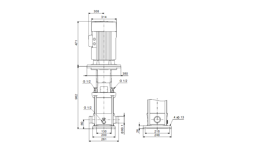 Grundfos CRNE 10-17