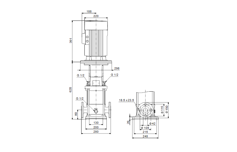 Grundfos CRNE 10-9