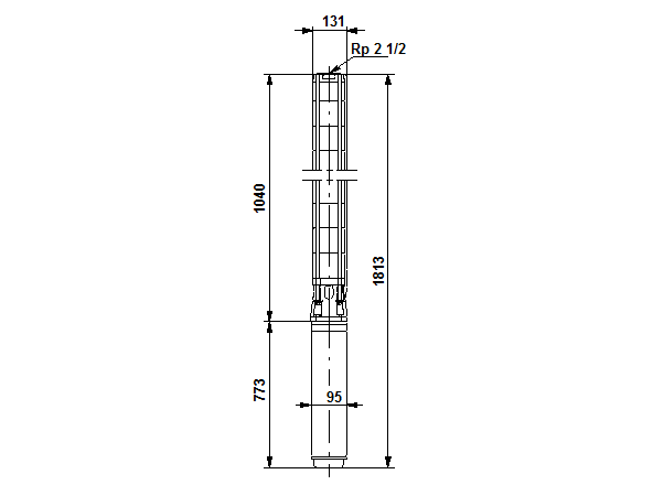 Grundfos SP 17-13 Rp2? 4"3X380-415/50 7.5kW