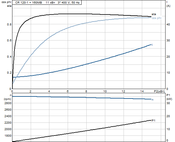 Grundfos CR 120-1 A-F-A-E-HQQE (снят с производства)