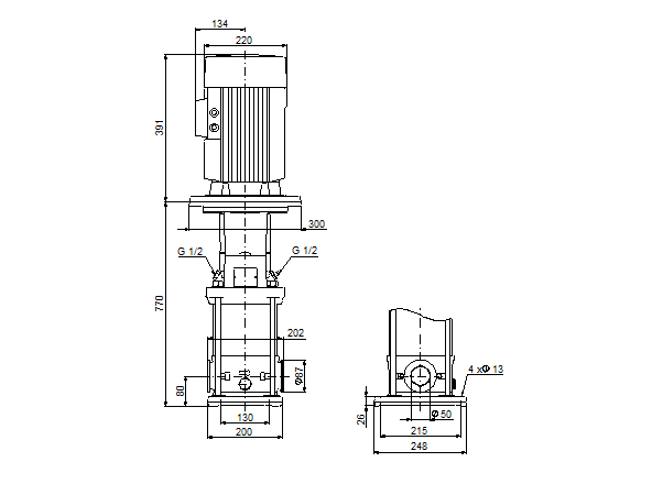 Grundfos CRN 10-14 A-CA-G-V-HQQV (FlexiClamp)