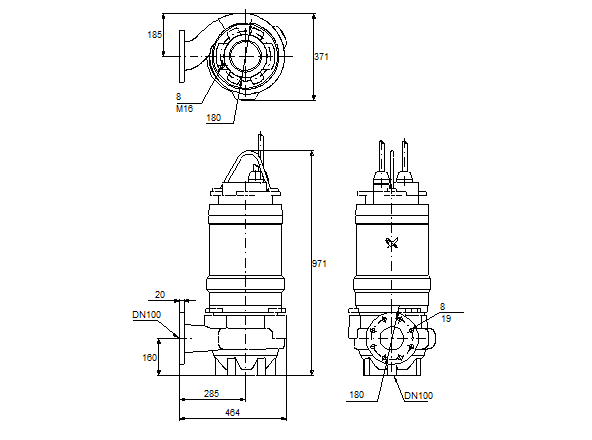 Grundfos S1.80.100.125.4.50H.H.275.G.Ex.