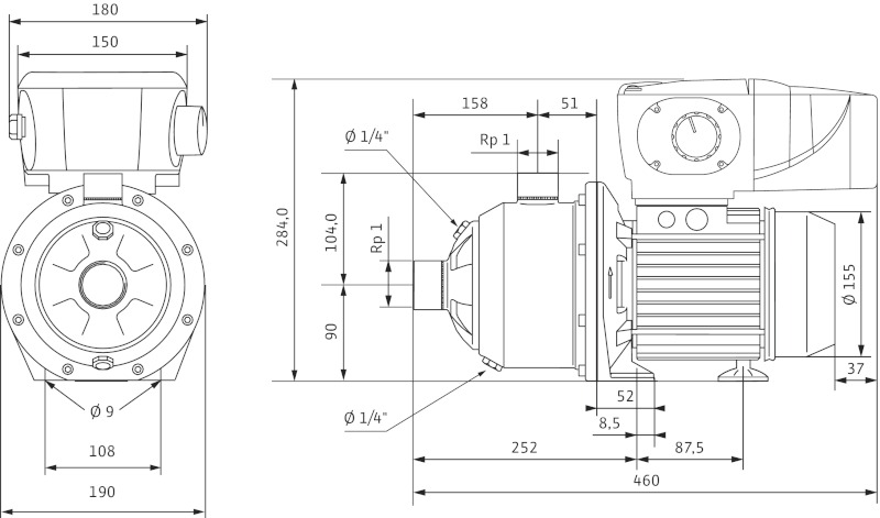 Насос Wilo-Economy MHIE 403 M2