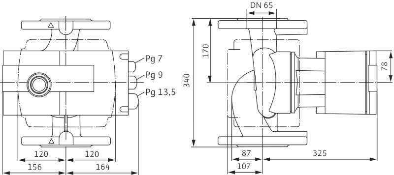 Насос Wilo Stratos-Z 65/1-12 PN6/10