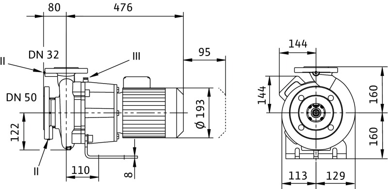 Насос Wilo BL65/140-7,5/2