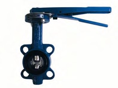 Дисковый межфланцевый поворотный затвор Genebre 210318 DN250 PN16 Корпус-чугун, Диск-чугун