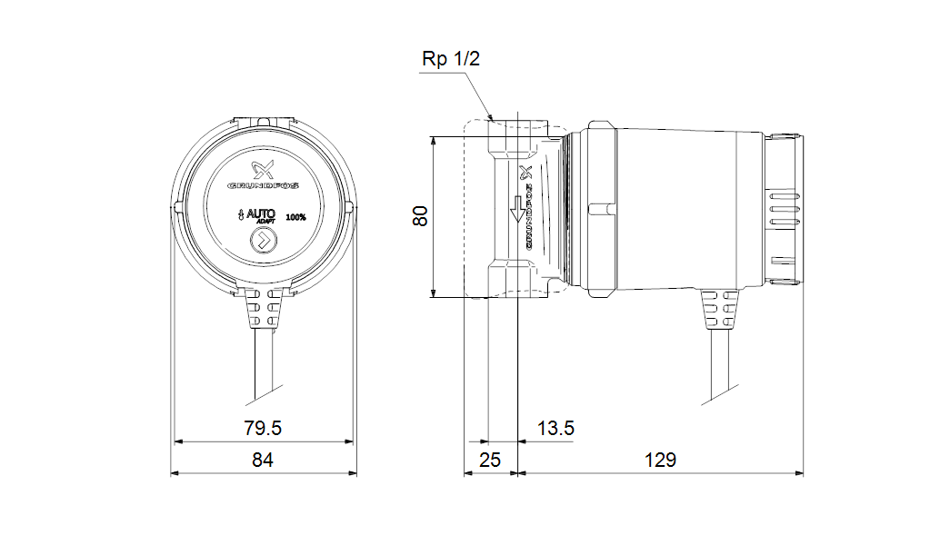 Grundfos COMFORT 15-14 BA PM