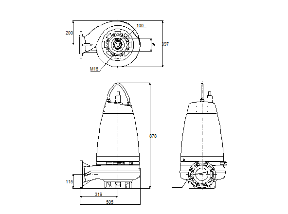 Grundfos SE1.80.100.30.4.50D.B